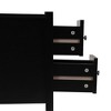 NicBex Narrow Wooden Nightstand with Charging Station and 2 Drawers for Bedroom and Living Room - 4 of 4