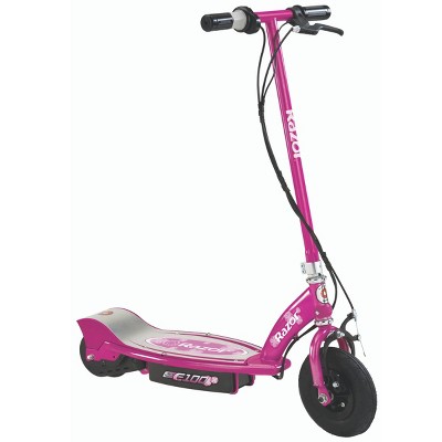 razor scooter electric pink