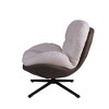 CAVINAS Stylish 360° Swivel Barrel Accent Chair,Accent Chair for Living Room,Bedroom,Reading Corner - 2 of 4