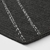7' x 10' Braided Diamond Outdoor Rug Black/Ivory - Threshold™ - 3 of 4