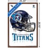 Trends International NFL Tennessee Titans - Drip Helmet 20 Framed Wall Poster Prints - 3 of 4
