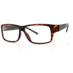 Soho 1002 in Demi Black Designer Reading Glass Frames ; Demo Lens - 1 of 1