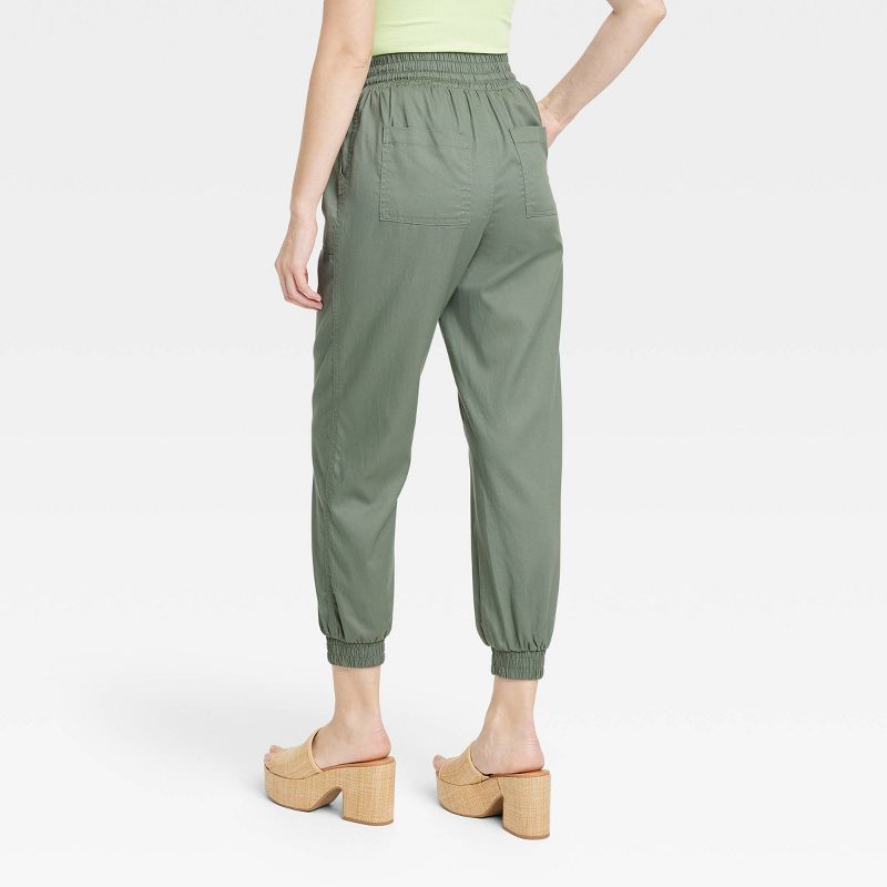 Women's High-Rise Modern Ankle Jogger Pants - A New Day™, 3 of 11