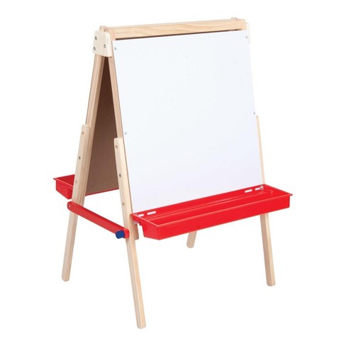 Kaplan Early Learning Floor Style Adjustable Height Art Easel Target