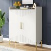 Hommoo Large Shoe Cabinet with Doors - 2 of 4