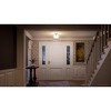 Urban Ambiance Luxury French Rustic Ceiling Light,  11.875"H x 13.75"W,  Brushed Nickel Finish, UHP3730 - 2 of 4
