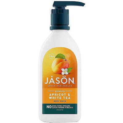 Jason Glowing Apricot & White Tea Body Wash 30 fl oz Liq.