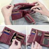 Clotth Womens Small Bifold PU Leather Wallet with RFID Blocking, Large Capacity & Wrist Strap | Easy to Use for Everyday Carry, Travel - 4 of 4