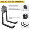 Munora 9-Piece Heavy Duty Garage Wall Hooks with Reinforced Solder Points - 5 Multi-Size Hooks, Hardware Included - 4 of 4