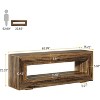 Tribesigns 62.99" TV Stand, 2-Tier Long TV Console Table - 3 of 4