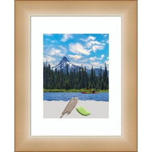 Amanti Art Eva Ombre Gold Narrow Picture Frame - 1 of 4