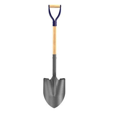 Bon Tool 14-256 Shovel - Round Point 27-inch D Wood Handle
