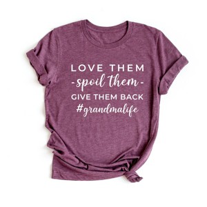 Simply Sage Market Grandma Life Give Them Back Short Sleeve Tee - 1 of 4