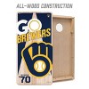 MLB Milwaukee Brewers 2'x4' Wood Toss Game Set - 3 of 4