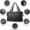 Hachikiko Expandable Travel Duffle Bag,Lightweight Weekender/Overnight/Hospital Bag, Carry-On Tote for Women & Men - 4 of 4