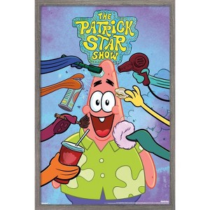 Trends International Nickelodeon The Patrick Star Show (2021) - One Sheet Framed Wall Poster Prints - 1 of 4