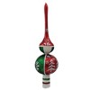 Santa Land 12.0 Inch Colors Of Christmas Tree Topper Finial Reflector Christmas Tree Toppers - 3 of 3