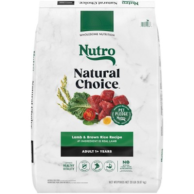 Nutro Natural Choice Lamb and Brown Rice Flavor Adult Dry Dog Food