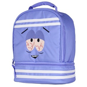 Intimo South Park Towelie TV Show Cartoon Dual Compartment Insulated Lunch Box Bag Tote Purple - 1 of 4