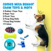 Pacific Pups Products 18 Pack Dog Chew Toys - Dog Plush Toys, Squeaky Dog Toys, Dog Tug Toys - 3 of 4