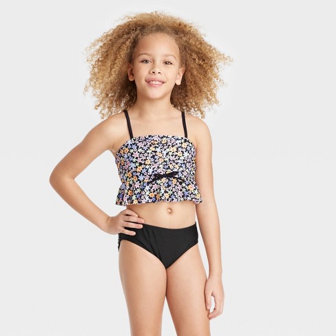 Girls' 'itty Bitty Daisy Flounce' Midkini Set - Art Class™ : Target
