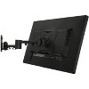 Mount-It! TV Wall Mount Bracket, Quick Release, Full Motion Swing Out Tilt Swivel, Articulating Arm Fits 13" to 42" Flat Screens and Monitors, Black - 3 of 4
