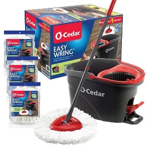Easy Wring Spin Mop Bucket System Extra Mop Head Replacements - 1 of 3
