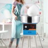 VEVOR Electric Cotton Candy Machine, 1000W Candy Floss Maker, Commercial Cotton Candy Machine with Cover, Stainless Steel Bowl, Sugar Scoop, Drawer - 2 of 4