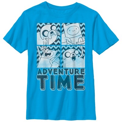 Boy's Adventure Time Finn and Jake Box T-Shirt