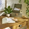 Desk Storage Lidded Fabric Box Green - Hearth & Hand™ with Magnolia - image 2 of 4