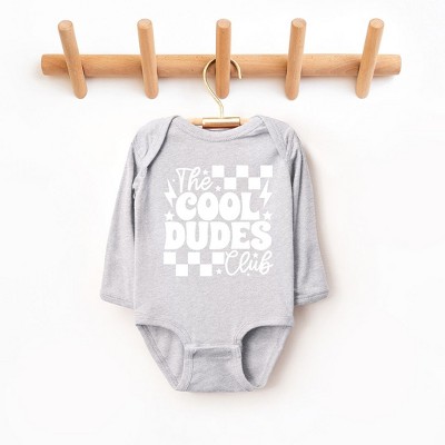 The Juniper Shop Cool Dudes Club Baby Long Sleeve Bodysuit