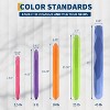 COZONY 2-Inch Bumper Plates Set – Rubber Coated Cast Iron Barbell Plates for Home Gym & Commercial Use, Multiple Weight Options - 2 of 4