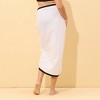 Women's Contrast Trim Sarong Bikini Bottom - Shade & Shore™ - 2 of 3