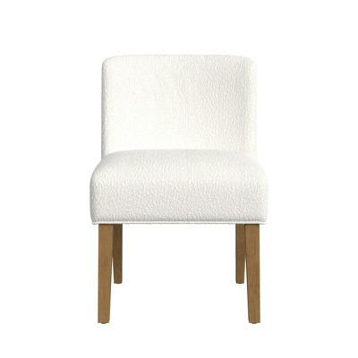 Upholstered Dining Chair Cream - HomePop