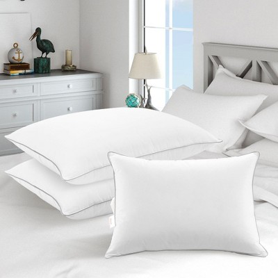 White Hypoallergenic Polyester Down Alternative Pillows Set