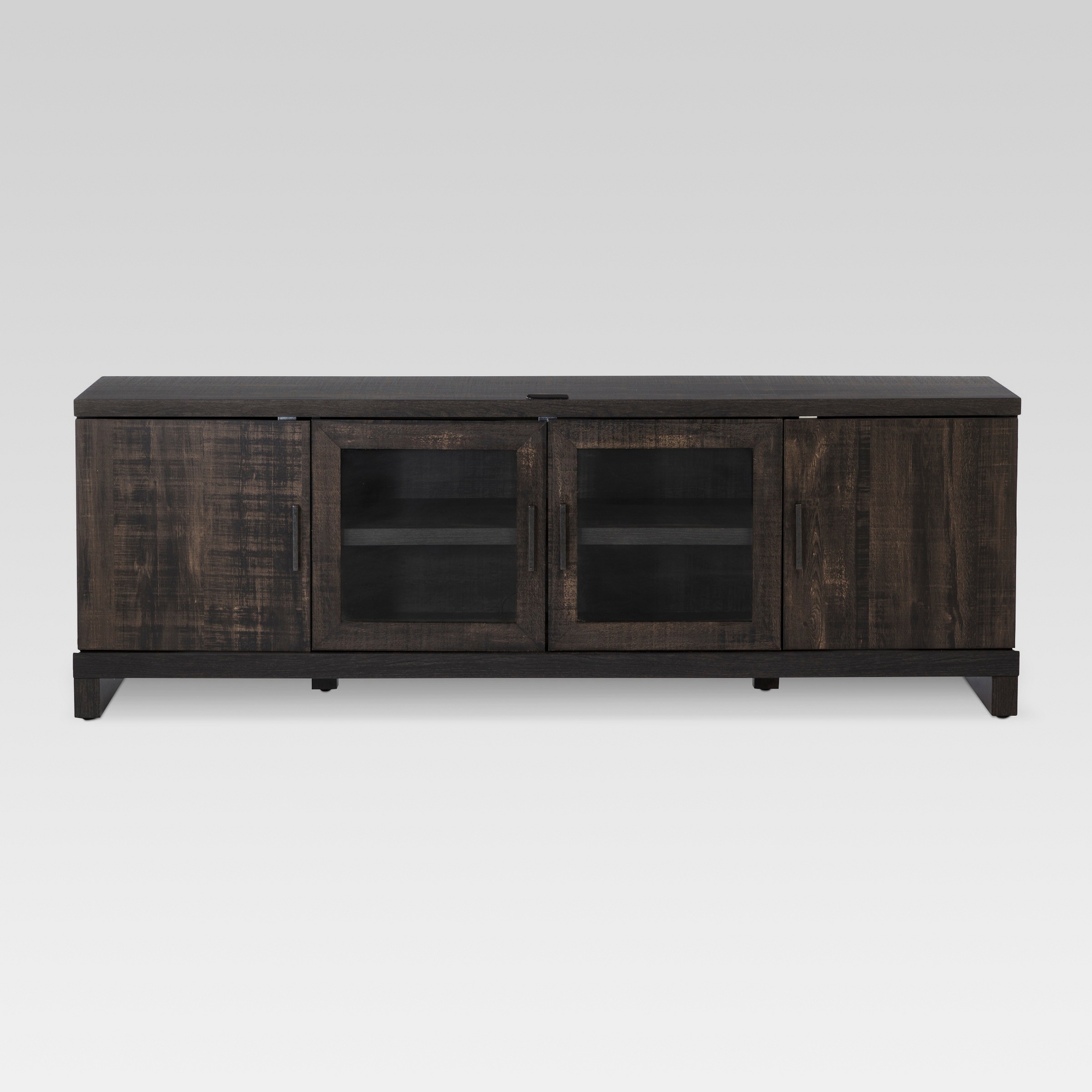 Storage TV Stand for TVs up to 75" Weathered Pine - Threshold™