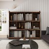 Acekool Tall Book Shelf, 10-Cube DIY Bookcase Storage Rack, Vintage Industrial Organizer for Living Room, Bedroom, Office, Easy Clean Finish - 2 of 4