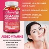 Alliwise Collagen Gummies With Vitamin C Anti Aging Skin Whitening, Joint & bone Support, 60ct - 2 of 4