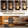 FAAYFIAN Adjustable Candle Warmer Lamp with Timer,Wood Base Metal Shade,Birthday Gifts for Women Mom - 3 of 4