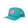 Valentine's Day Love Green Foam Trucker Hat - 2 of 4