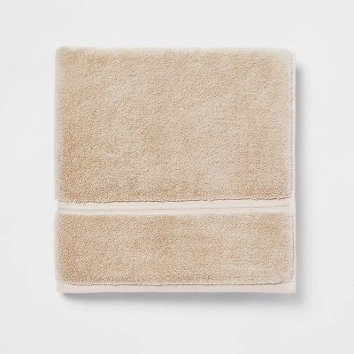 Spa Plush Bath Towel Almond - Threshold™