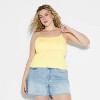 Women's Lace Trim Tank Top - Wild Fable™ - 2 of 4