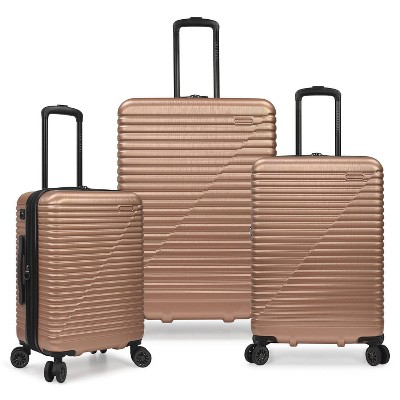 Travel Select Snow Creek Matte 3pc Hardside Spinner Luggage Set With ...