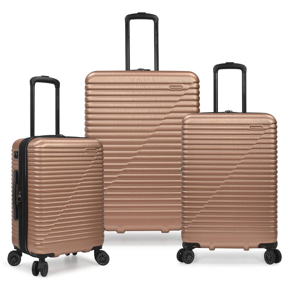 Photos - Travel Accessory Travel Select Sunny Side 3pc Hardside Spinner Luggage Set with USB Port 