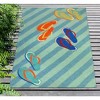 Liora Manne Frontporch Coastal Indoor/Outdoor Rug.. - 2 of 4