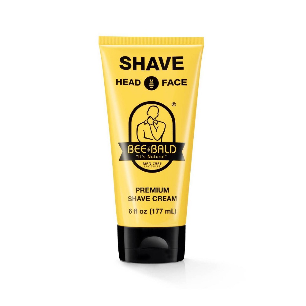 Photos - Shaving Foam / Shaving Cream Bee Bald Premium Shave Cream - 6 fl oz