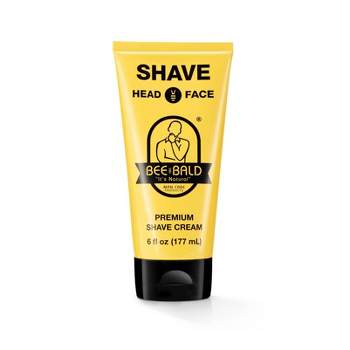Bee Bald Premium Shave Cream - 6 fl oz