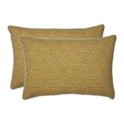 canary yellow throw pillows
