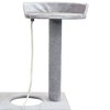 vidaXL Cat Tree Grey Wooden frame Large Cat Tree Rectangular Modern - 4 of 4