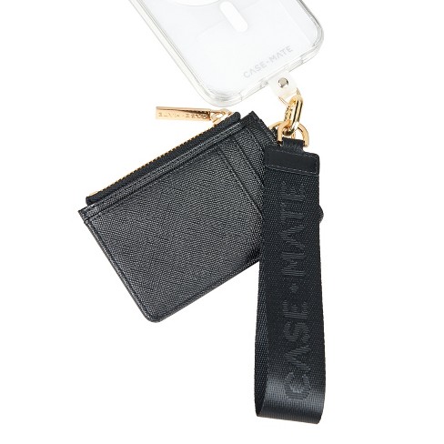 Case-Mate - Essential Phone Wristlet with Wallet - Black